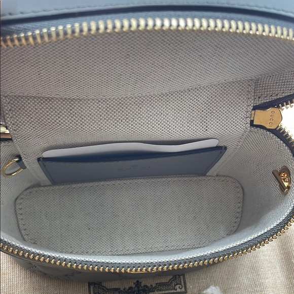 Authentic Gucci GG GHW Matelasse Top Handle Mini Chain Shoulder Bag - Picture 2 of 5